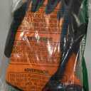 Waterproof Winter Work Gloves for Men and Women, Touchscreen, Freezer Gloves, Thermal Insulated, for Cold Weather (Large, Orange)