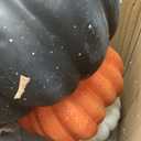 23 Inch Large Stacked Faux Pumpkins,3-Tier Fall Halloween Porch Decoration