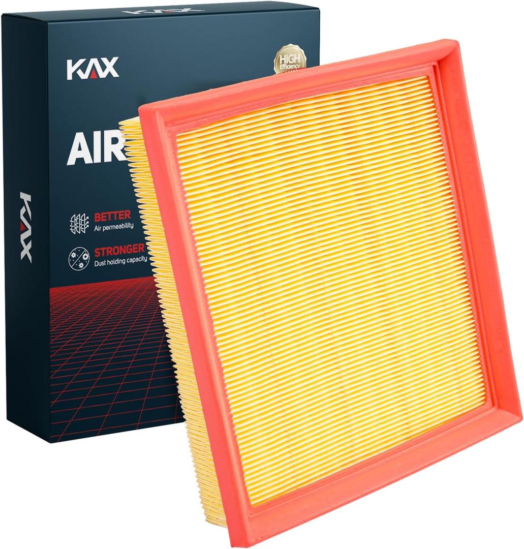 KAX Engine Air Filter, CA11305 Replacement for 328i, 328i xDrive, 320i, 320ixDrive, 428i, 428ixDrive, 428iGranCoupe, 328iGTxDrive, Advanced Air Filter Media, Increased Acceleration