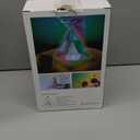 Infinity Pyramid Table Lamp, LED, Magical, Colorful Infinite Night Light, USB Acrylic Desk Lamp, Decoration Table Lamp for Living Room Bedroom Creative Gifts