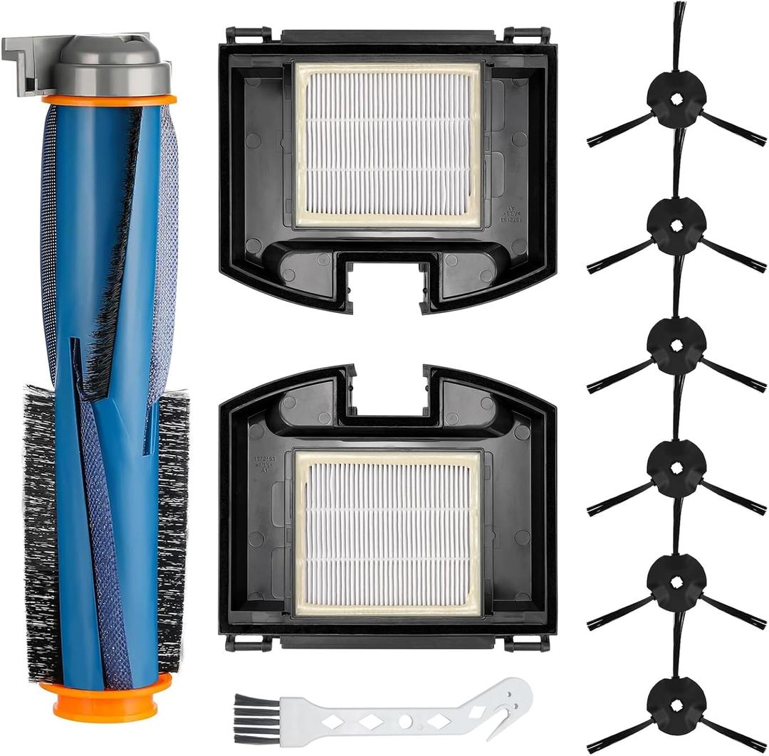 RV2310 Replacement Kits for Shark RV2310 Matrix Robot Vacuum Cleaner Parts, Vacuum Accessories 1 Main Brush, 2 HEPA Filters, 6 Side Brushes, 1 Cleaning Brush (Not for AV2310AE/ RV2310AE)