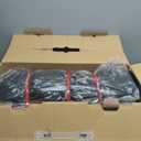 Massage Mat, Detachable Neck Massager, Full Body Vibration Heating, Massage Pad with 10 Vibrating Motors and 9 Speed Settings for Home Office Use, Gift for Men Women Parents Christmas,Black