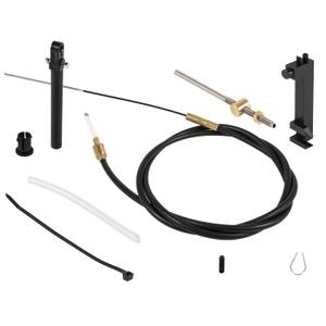 865436A02 Lower Shift Cable for Mercruiser Stern Drives - fit Alpha One & Alpha One Gen II MC-I, MR 1978 & Newer Replacement 19543A10,19543A8,GLM 21451,9-72100 865436A02