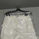 Famulily Womens Summer Cute Shorts Casual Side Pockets High Waist Shorts with Back Elastic Waist (Medium, Beige)