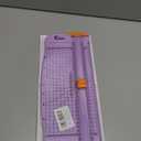 Firbon Purple A4 Paper Cutter, 12 Inch Titanium Straight Paper Trimmer with Side Ruler for Scrapbooking Craft, Paper, Coupon, Label, Cardstock