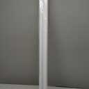 LazBlinds No-Drill Cordless Zebra Blinds - Dual Layer Light Filtering & Room Darkening, Free-Stop Lift, Easy Install, Day & Night Privacy with Valance for Window 46" W x 48" H, White