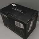 Gooseneck Electric Kettle with 1 Temperature Control for Pour Over Coffee & Tea, Quick Heating, BPA-Free Stainless Steel, Built-in Brew Timer, 1500W/0.9L (Ebony Black)