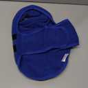 Queenmore Small Dog Sweater, Soft Fleece Vest Pullover Dog Jacket with Leash Hole, Warm Winter Dog Coats Cold Weather Doggy Dachshund Sweaters for Small Dogs Cats Boy or Girl (Blue, XS)