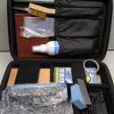 Professional Ski & Snowboard Wax Kit - All-in-One Basic Waxing & Tuning Set with Adjustable Wax Iron, All Temperature Wax, Edge Tuner, Base Cleaner, Brush, Scraper, P-tex, Tuning Stone & Storage Bag