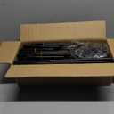 VTRIN 10 Tier Shoe Rack Tall Large Capacity 50 Pair Wide Shoe Organizer with Two Hooks Sturdy Metal Shoe Shelf for Entryway, Closet, Bedroom (Black)