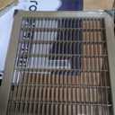 Fits 13x16 Duct Opening | Return Air Floor Grille by Handua| Walkable Vent Cover Grill for Floor | Brown | Heavy Duty Fixed Blades 