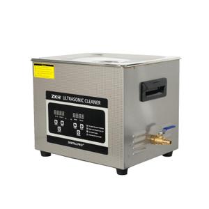 ZKH Commercial Ultrasonic Jewelry Cleaner 10L, 40kHz High Frequency Sonic Cleaner with Digital Timer&Heater, Ultrasonic Machine for Jewelry, Eyeglasses, Watch Straps, Ring, Dentures, Industrial Parts