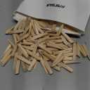 Marsui 150 Pcs Solid Wood Pocket Hole Plugs Wood Pine for Pocket Hole Jig Woodworking Tool