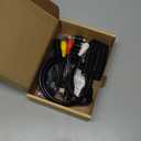 2 in 1 RCA/S-Video to HDMI Converter with 720P/1080P Ouptut Switch, Svideo Composite AV to HDMI Compatible with VHS/DVD/STB/N64/PS2/Wii