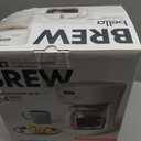 BELLA 12 Cup Programmable Coffee Maker, Reusable Dishwasher Safe Accessories, Easy LCD, Auto Shutoff, 900 watt, Oatmilk
