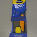 Dr. Scholl's Heavy Duty Support Insole Orthotics, Big & Tall, 200lbs+, Wide Feet, Shock Absorbing, Arch Support, Distributes Pressure, Trim to Fit Inserts, Work Boots & Shoes, Men Size 8-14, 1 Pair
