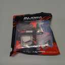 INJORA 25T Aluminum Servo Saver Set with INJS11 Servo Replacement for 1/16 ARRMA Mojave GROM 1/12 Losi Nascar Upgrade