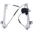 751-724 Front Driver Side Power Window Regulator with Pinch Function Compatible with Escalade Silverado Suburban Tahoe Sierra Yukon/XL Replaces 751724 23118067 23422490 84621036