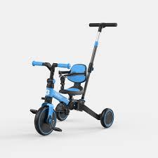 Besrey 5in1 Toddler Tricycle with Push Handle, Grow with Me Kids Trike for 13 Years, Balance Bike & Tricycle, Safety Seat with Backrest, Adjustable Parent Steering