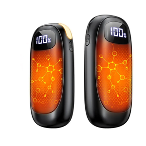 Hand Warmers Rechargeable - 2 Pack Electric Hand Warmers 14000mAh, 16 Hrs Warmth Dual-Sided Heating Max 131℉, 4 Heating Levels Battery Operated Pocket Heater for Raynauds, Hunting, Golf, Camping