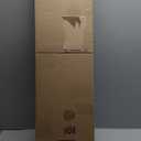 Delamu Office Chair Mat for Hardwood Floor, 35"47" Non-Slip Woven PVC Computer Desk Chair Mat, Heavy Duty Hard Floor Protector for Rolling Chairs, Black White