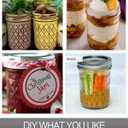 VERONES Mason Jars 8 OZ, Canning Jars Jelly Jars With Regular Lids, Ideal for Jam, Honey, Wedding Favors, Shower Favors, 16 PACK,Extra 16 Lids