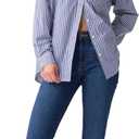 GAP Womens Baby Boot Cut Denim Jeans Medium Wash 32