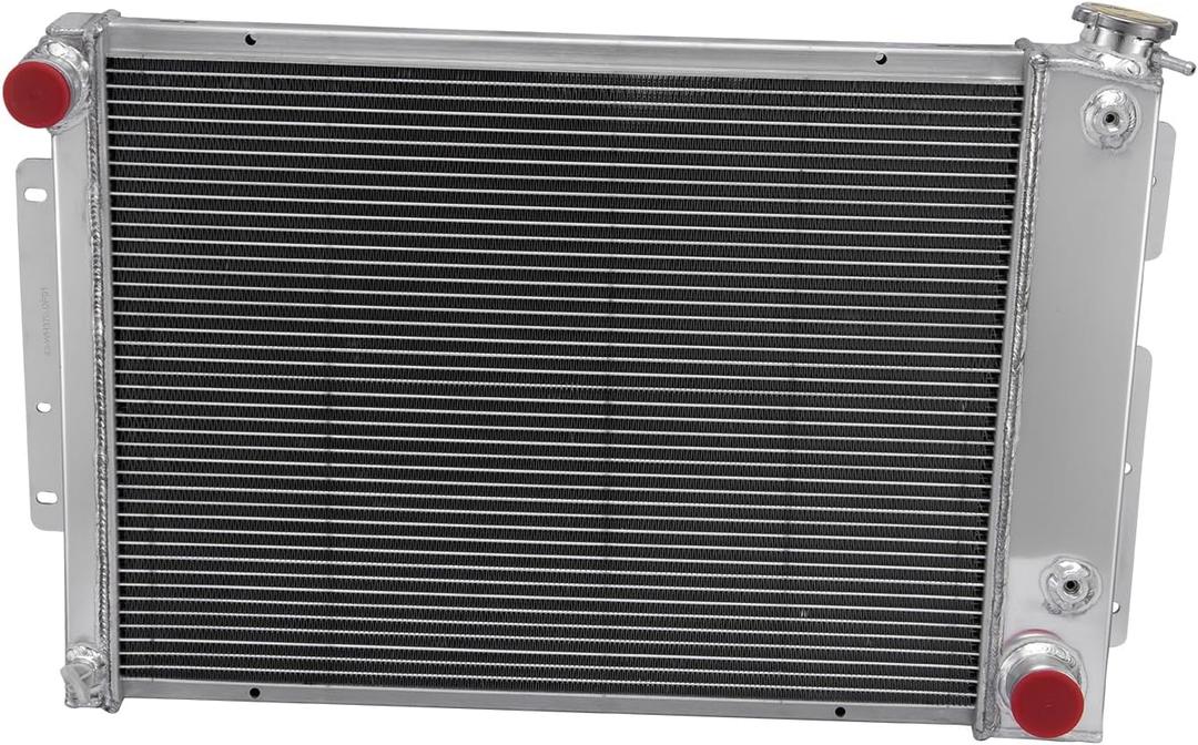 3 Row Aluminum Radiator 23" Wide Core Replacement for 1967 1968 1969 Chevy Camaro & Pontiac Firebird/Trans AM All Engines