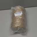 Jute Twine 5 mmx109 Yard 3 Strand, Munzong Natural Handmade 3 Twisted Burlap Twine String for Crafts, Garden Hemp Rope for DIY Knitting Plant Hanger Gift Wrapping Bundling Packing Gardening Decor 100m