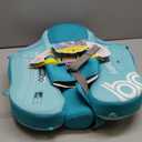 Add Tail Mambobaby Float with Canopy, Baby Floats for Pool Non-Inflatable Waist Float Swim Training Toy with UPF 50+ UV Sun Canopy (Contrast-Green)