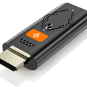 Tongtion Wireless Display Dongle Adapter, Portable Transmitter 1080p HDMI Streaming, AirPlay/Miracast, 5GHz WiFi | Plug & Play for iOS&macOS