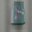 Face Scrubber Exfoliator,Facial Cleansing Brush Rechargeable IPX7 Waterproof with 5 Brush Heads,Electric Face Spin Brush for Exfoliating, Massaging and Deep Cleansing (White+Pink)