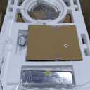 SAMSUNG 1.1 Cu Ft Smart SLIM Over the Range Microwave Oven w/ 550 CFM Hood Vent, Wi-Fi, Voice Control, LED Light Bar, Sensor Cook, 1100 Watt, ME11A7710DS/AA, Fingerprint Resistant Stainless Steel