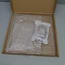 Cupcake Stand – Premium Cupcake Holder – Cady Bar Party Décor – 4 Tier Acrylic Tower Display for Pastry + LED Light String – Ideal for Weddings, Birthday (Pink Light)