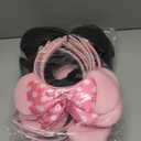 NEWTGAN 20 PCS Mouse Ears Headbands for Birthday Party Theme Park Costume Play Celebration for Boys and Girls (black,pink) 