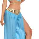 Arabian Princess Fairy Costume Set, Women Halloween Cosplay Dress up Outfit (Small)