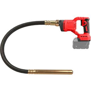 Handheld Concrete Vibrating Tool for Milwaukee M18 18V Battery, 600W Cordless Electric Concrete Vibrator with 3.8ft Shaft Rod, 6000RPM Brushless Portable Vibrarator Remove Air Bubble (No Battery)
