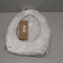 American Standard 5025A65G.020 Telescoping Luxury Slow-Close EverClean Elongated Front Toilet Seat, White