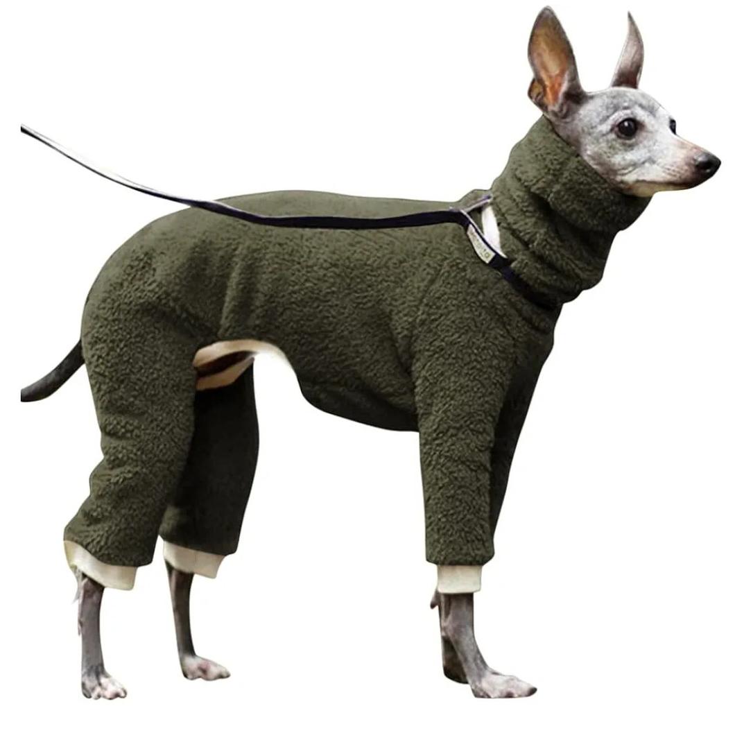 Esobo Fashion Winter Dog Warm Coat Jacket Four-Legged Neck Warm Pet Sweaters for Small Medium Large Dogs