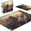 Buffalo Games - Silver Select - Thomas Kinkade - Hogwart's Express - 1000 Piece Jigsaw Puzzle for Adults -Challenging Puzzle Perfect for Game Nights - Finished Size is 26.75 x 19.75