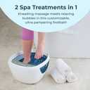 Homedics Shiatsu Bliss Footbath with Heat Boost, Foot Spa Massager