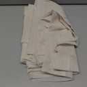 ABLUEN Natural Sheer Curtains 96 Inches Long, Privacy Semi Sheer Curtains for Living Room Bedroom, Light Filtering Rod Pocket Voile Window Drapes 2 Panels Set, Each 42" W x 96" L