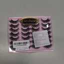 Wispy Mink Lashes Natural False Eyelashes 16mm Cat Eye Lashes Pack 5D 14 Pairs Fake Eyelashes by TNFVLONEINS