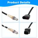 JDMON 2PCS O2 Oxygen Sensor Upstream Downstream Replacement for Volkswagen Beetle, Golf, Jetta, Passat, Rabbit 2.5L Compatible with 234-5102, 234-4754