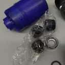 PUR Plus Vertical Faucet-Mount Water Filtration System, Lead-Reducing Filter, Easy Installation, 100-Gallon Capacity, Compatible with External Aerators, Grey