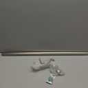 Ivilon Drapery Treatment Window Curtain Rod - Acrylic Ball 1 inch Pole. 28 to 48 Inch. Satin Nickel