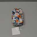 Serfeymi Weekly Travel Pill Organizer 2 Times A Day AM PM Upgraded Rainbow Pill Box 7 Day with Portable Zipper Canvas Pill Case, Medicine Organizer for Pills, Vitamins, Fish Oils - Bloom 01