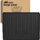 Nilight Cargo Mats for Ford Bronco 4 Door 2021 2022 2023 2024 2025 All Weather Protection Heavy Duty Cargo Liners
