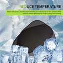 2 PCS Car Side Window Sun Shade, 25" x 15" Breathable Mesh Window Covers, Universal for Most Cars (Black)