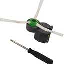 Replacement Side Brush Motor Module Part Compatible with iRobot Roomba 500 600 700 800 900 i7 E6 E5 Series 870 880 760 770 780 560 570 650 Vacuum Cleaner with Screwdriver